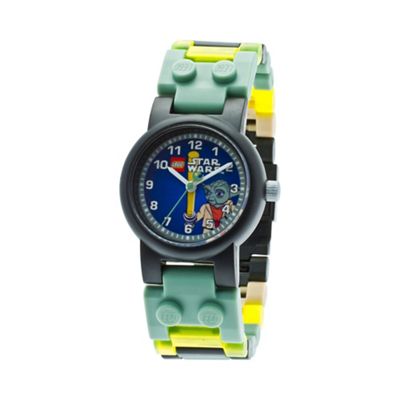 Kids LEGO Star Wars Yoda watch with minifigure 8020295